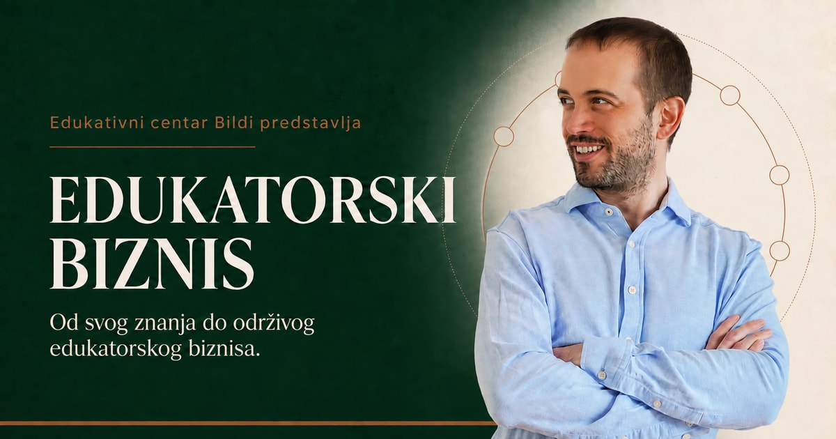 Edukatorski biznis, program za razvoj i prodaju edukacija