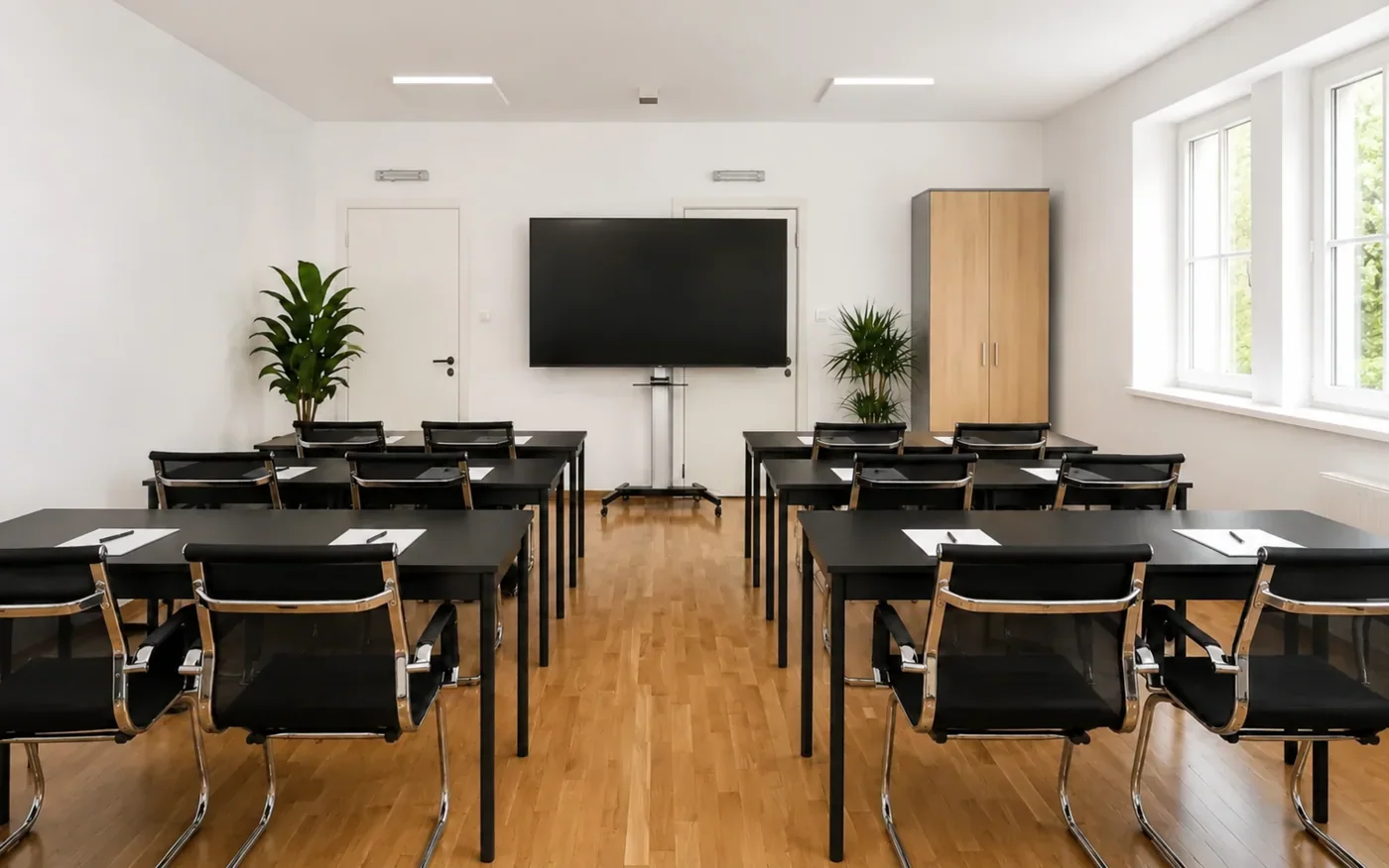 Učionica Edukativnog centra Bildi spremna za predavanje